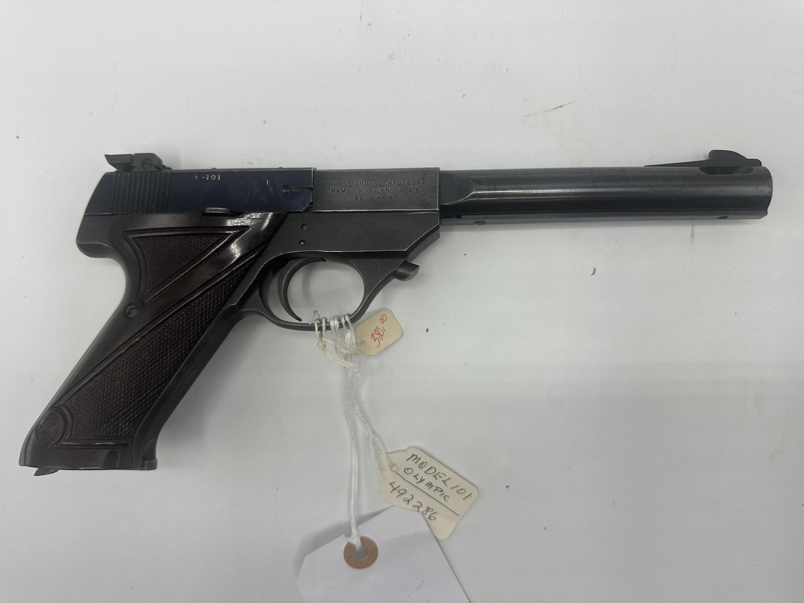 Hi-Standard Model 101 Olympic .22LR 7