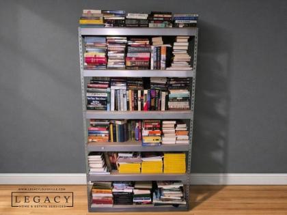 Get Ready To Read Massive Book Lot With Shelf
