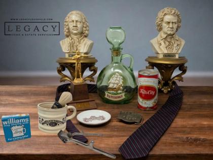 Renaissance Man Vintage Collectibles Bach, Beethoven, Old Fitzgerald