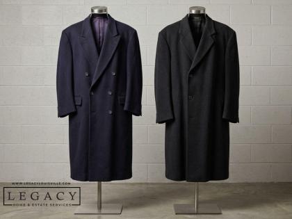 Sharp Dressed Man Vintage Men's Long Overcoats