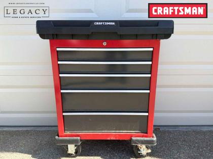 Craftsman 5 Drawer Rolling Tool Cabinet With Tools