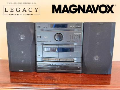 Magnavox Hi Fi Stereo System with Multi Disc CD Changer