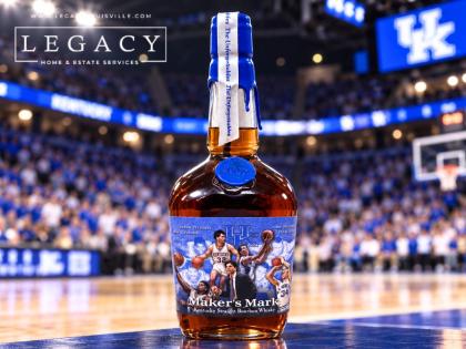 Maker's Mark UK Legends 2007 Kentucky Wildcats Unforgettables Limited Edition Bourbon