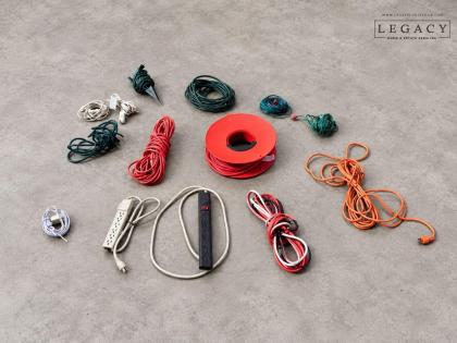 Lot of Extension Cords, Power Strips and Cable Reel