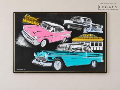 Cruisin Classics Framed Car Artwork