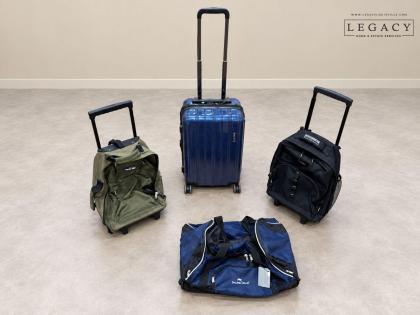 Four-Piece Luggage and Travel Bag Lot
