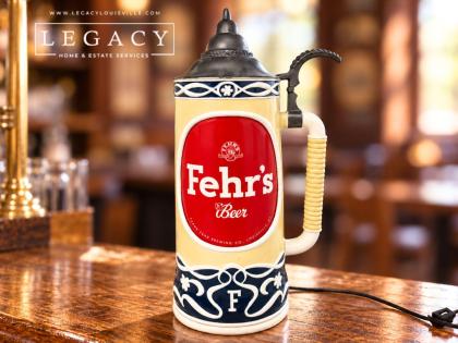 Fehrs Beer Illuminated Stein Bar Light