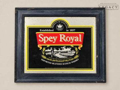 Spey Royal Scotch Whisky Advertising Mirror