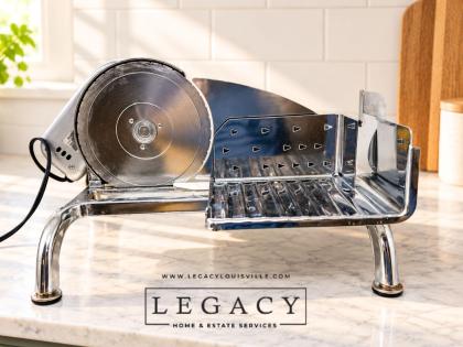 Rival Mfg Co Chrome Plated Electric Food Slicer
