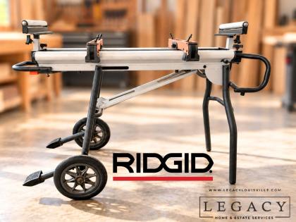 RIDGID Miter Saw Utility Vehicle Rolling Stand