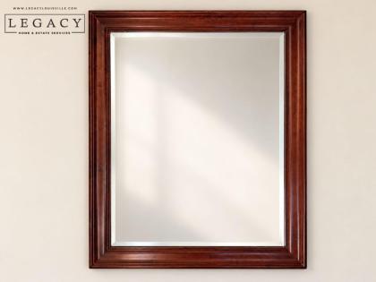 Wood Frame Wall Mirror