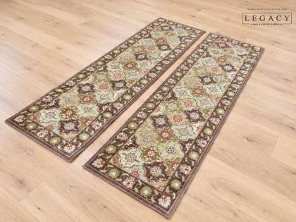 Pair of Somerset Collection Floral Runner Rugs – 2'3" x 8'
