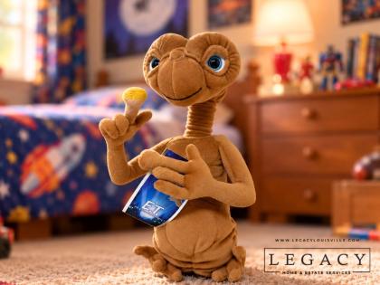 ET The Extra Terrestrial Plush Stuffed Figure