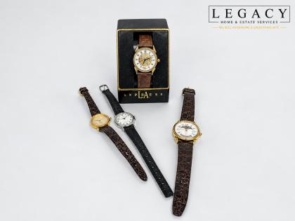Vintage Watches: Waltham Moonphase, Express, Timex & More