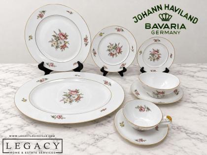 Johann Haviland Bavaria Fine China Floral Dinnerware Set (42-Piece)