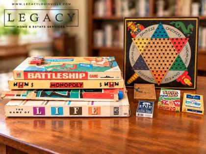 Lot of Vintage Assorted Board Games