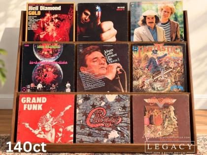Lot of 140 Assorted Vinyl Records
