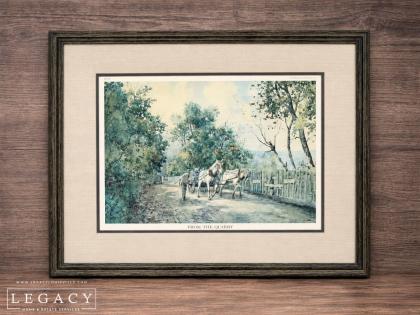 Paul Sawyier From The Quarry Framed Art Print