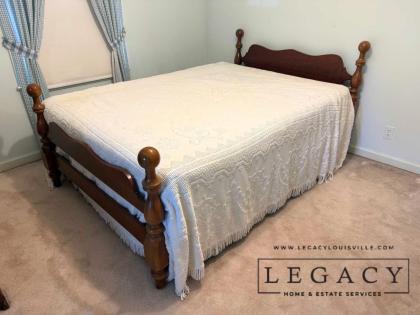 Cannonball Posts Wood Bed Frame