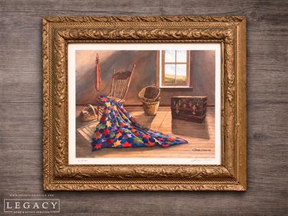 Georg Shook Kentucky Heritage Signed Framed Art Print