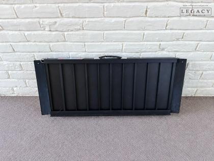 WhaleMotor Folding Aluminum Wheelchair Ramp 600LB Capacity - Portable and Ready