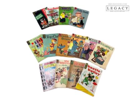 14 Comic Book Lot Featuring Bugs Bunny, Popeye and More