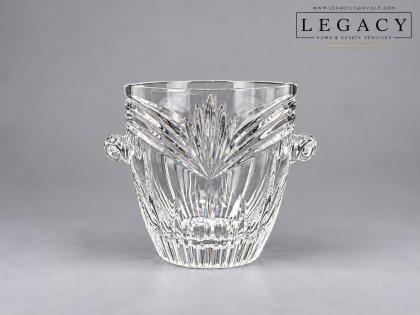 Marquis by Waterford Crystal Ice Bucket Handcut Slovenia Star Pattern