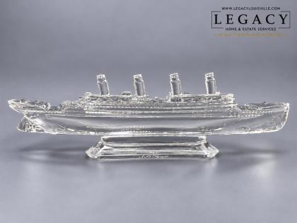 Waterford Crystal Titanic Ship Figurine