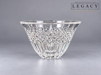 Marquis by Waterford Crystal Bowl - Stunning Diamond Cut Flared Salad Bowl