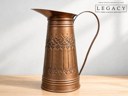 Gat Copper Works Hand Crafted Copper Pitcher
