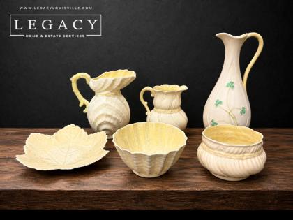 Lot of 6 Belleek Ireland Porcelain Pieces