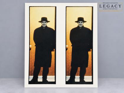 Jack Nicholson Joker Batman 1989 Double Panel Promo Photo